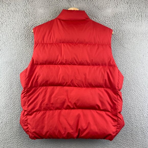 Ralph Lauren Red Puffer Vest - Picture 2 of 9